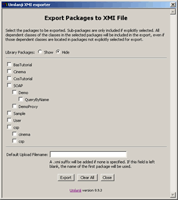 Export from Studio